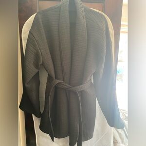 lululemon serene travels wrap jacket sweater size 12
